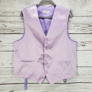 Vesuvio Napoli in Italy  Men's Light Purple Vest Size Large
